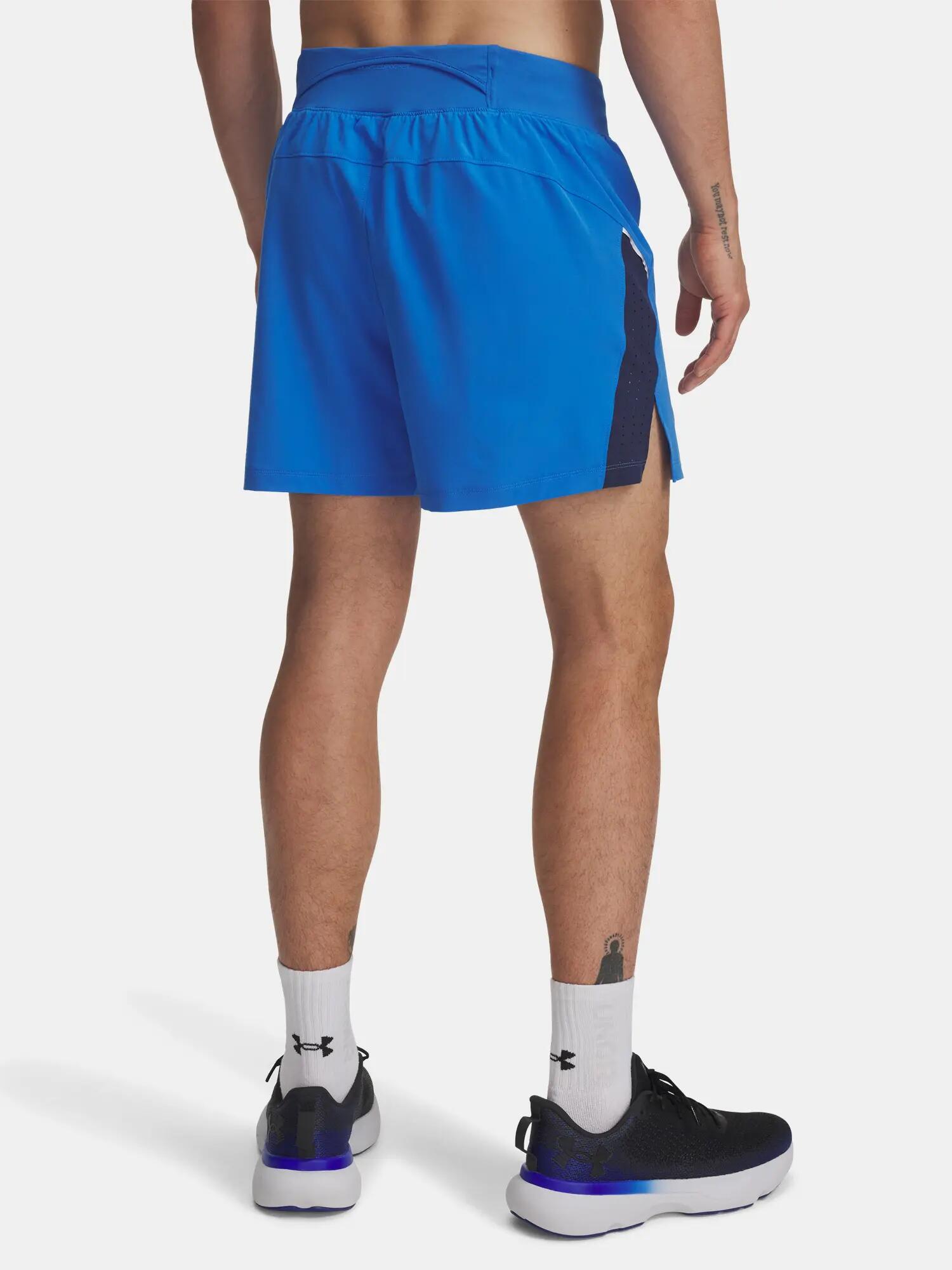 Férfi rövidnadrág Under Armour UA LAUNCH PRO 5'' SHORTS-BLU 2/4