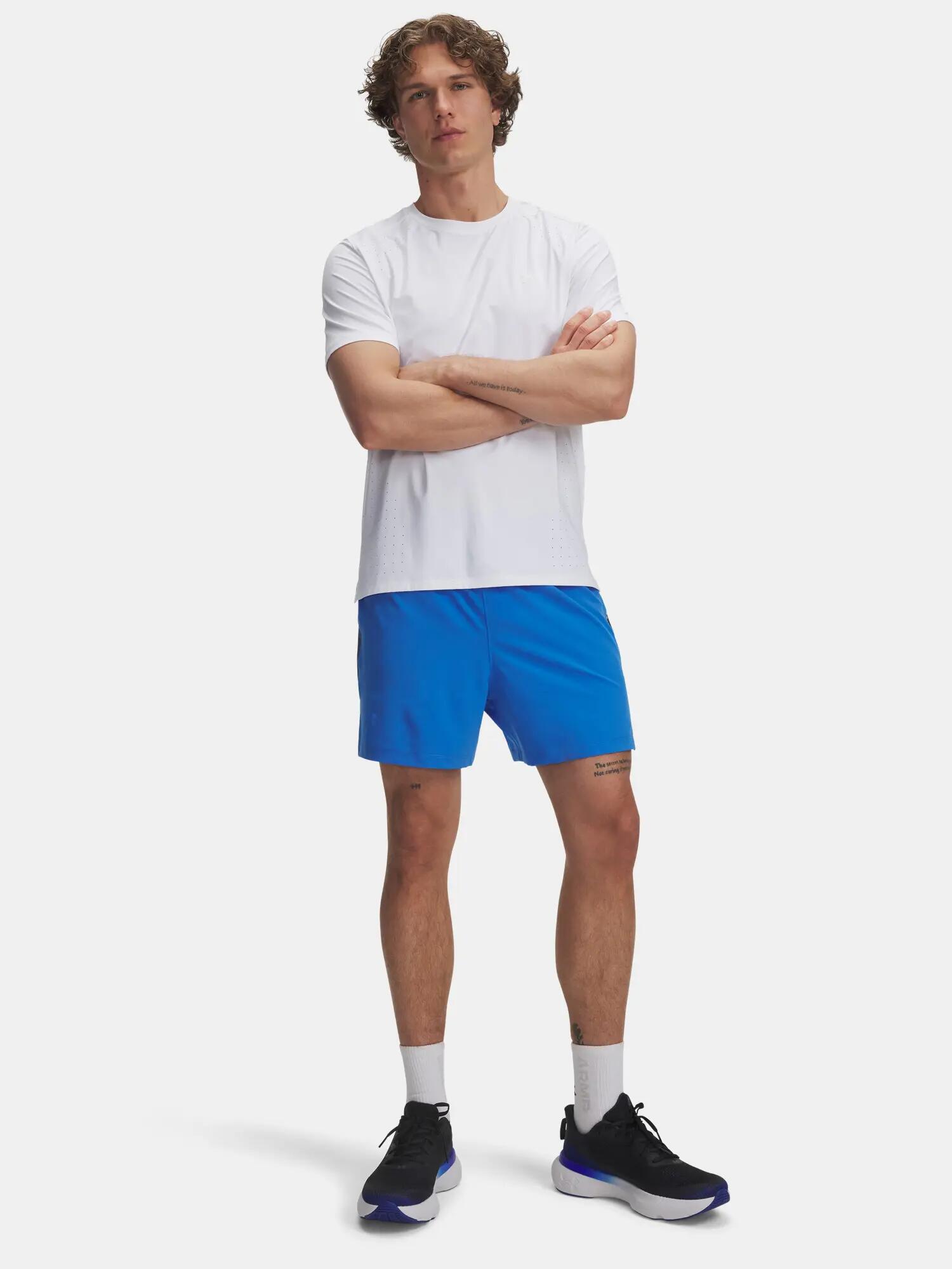 Férfi rövidnadrág Under Armour UA LAUNCH PRO 5'' SHORTS-BLU 4/4