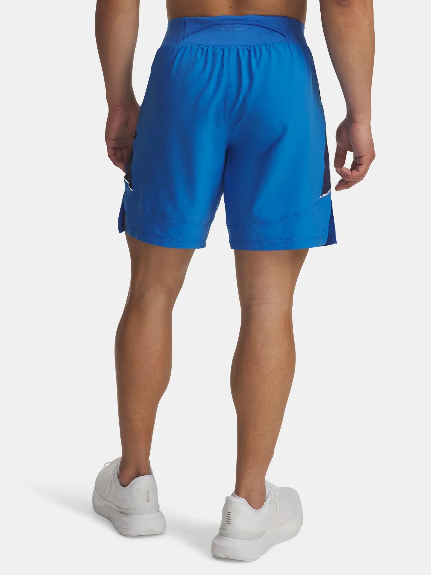 Férfi rövidnadrág Under Armour UA LAUNCH PRO 2n1 7'' SHORTS-BLU 2/5