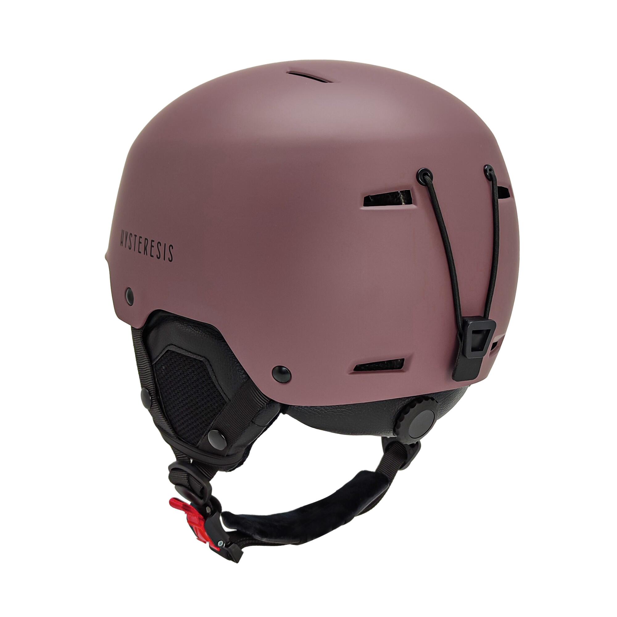Casco de esquí y snow Granate Premium P-Shock Hysteresis 2/8