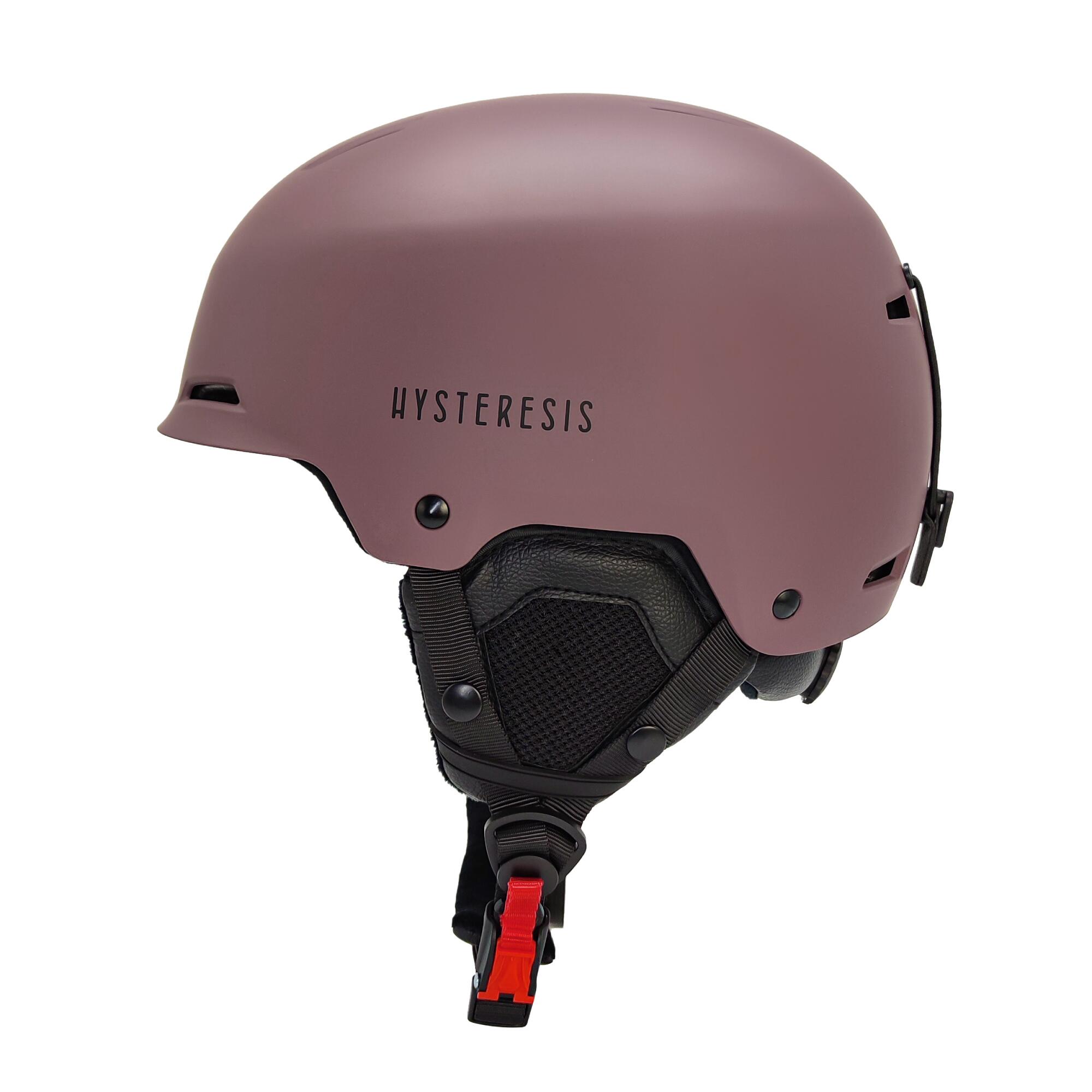 Casco de esquí y snow Granate Premium P-Shock Hysteresis 4/8