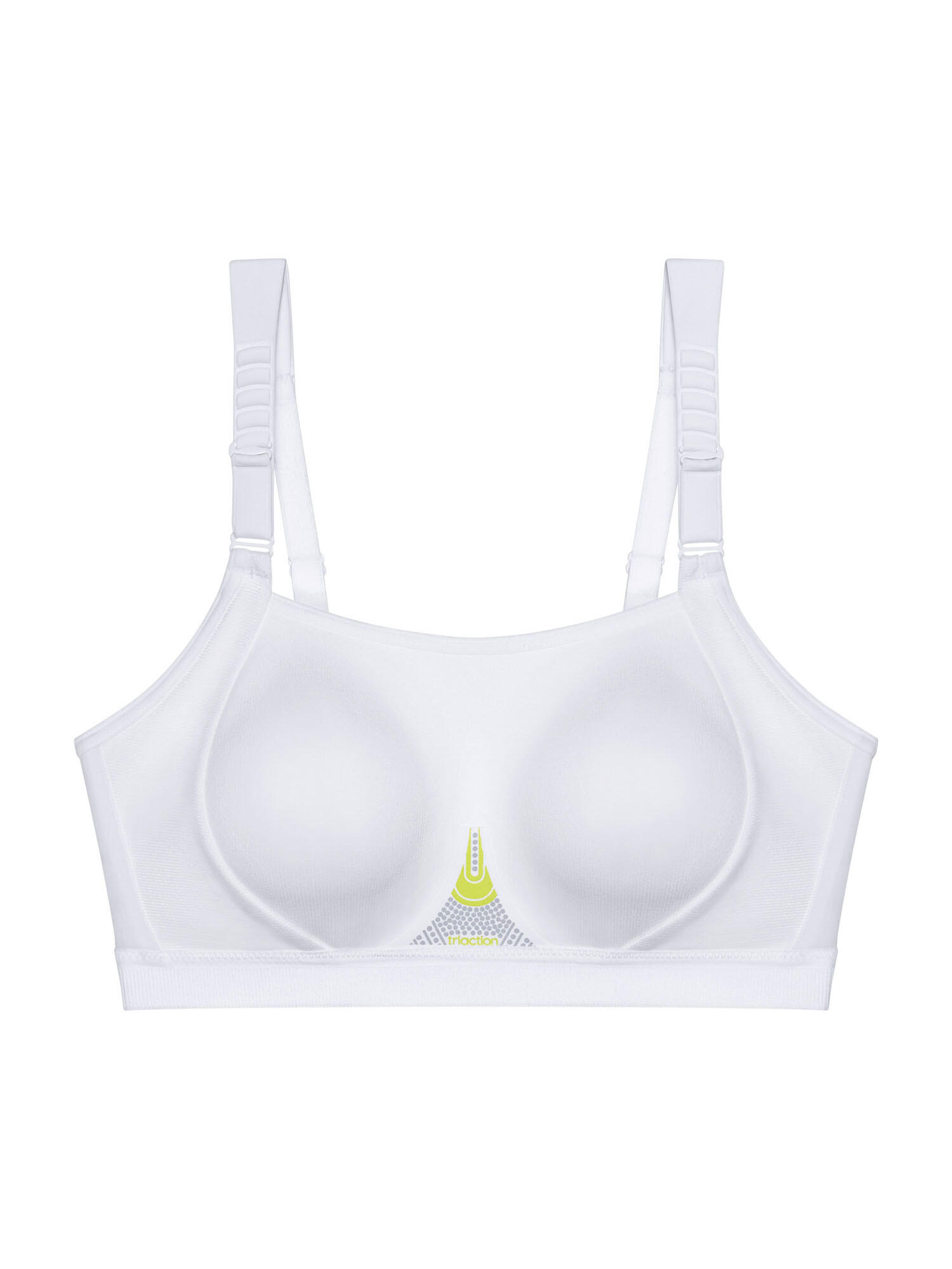 TRIUMPH Training Bügelloser BH bequemer Halt Damen - Triaction Gravity Lite N EX weiß