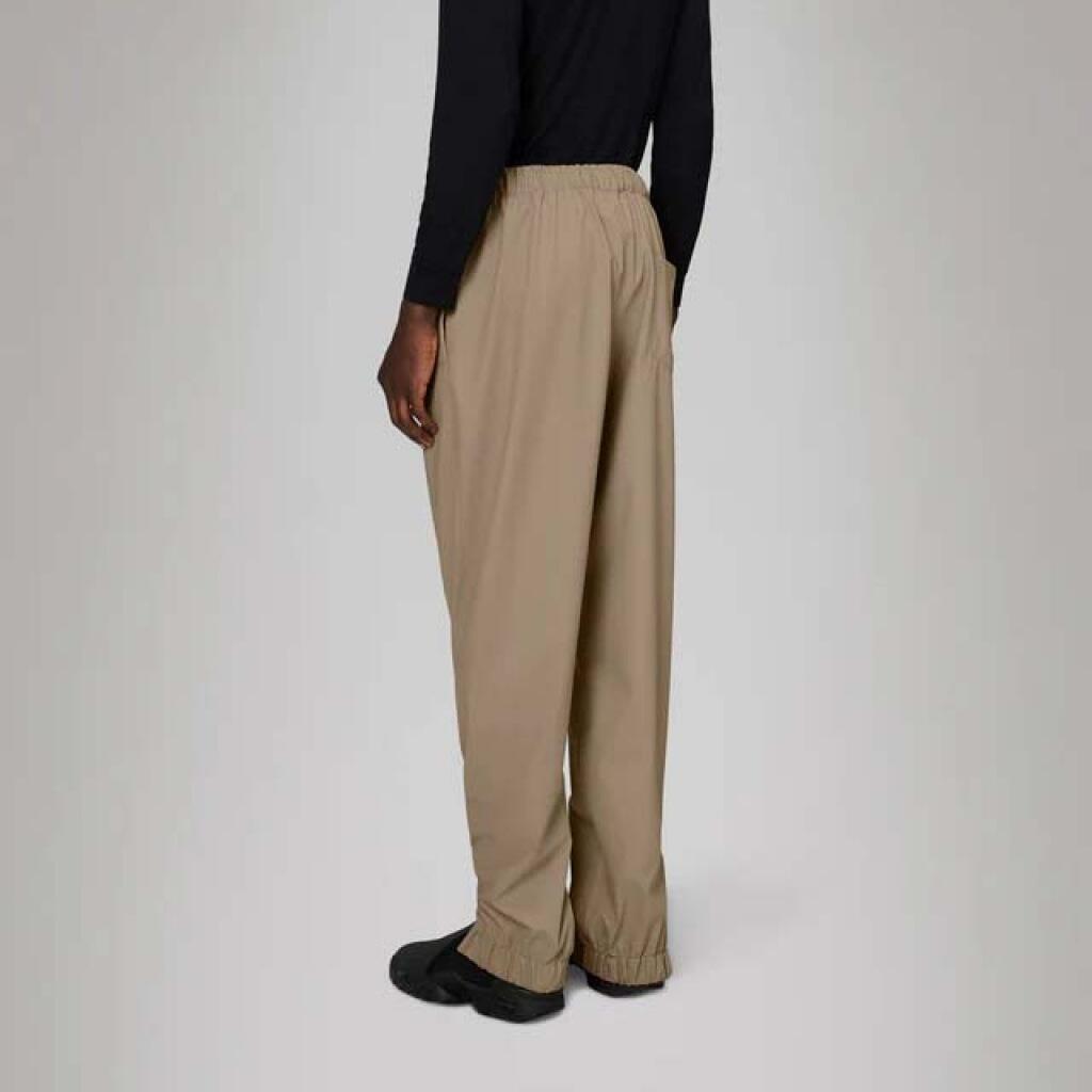 Pantaloni Rains Modello Rain Pants Regular W3 Colore Beige 3/5