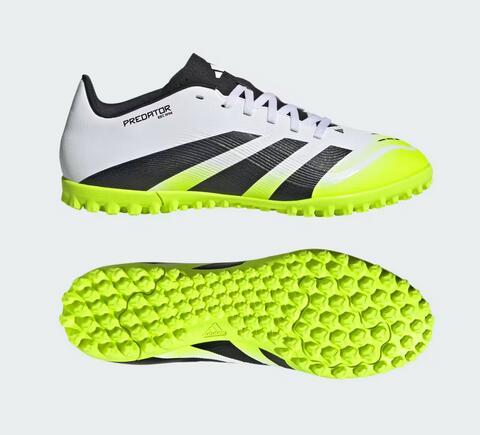 Scarpe calcetto uomo adidas predator club tf - bianco 2/7