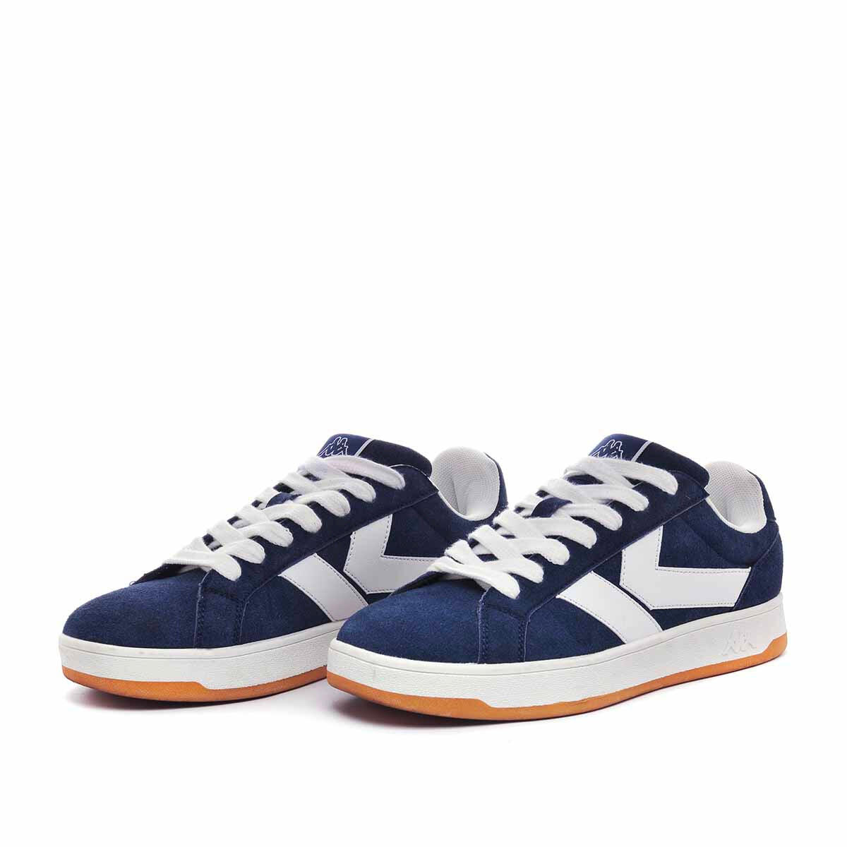 Baskets adulte Marlon bleu marine, blanc 2/7