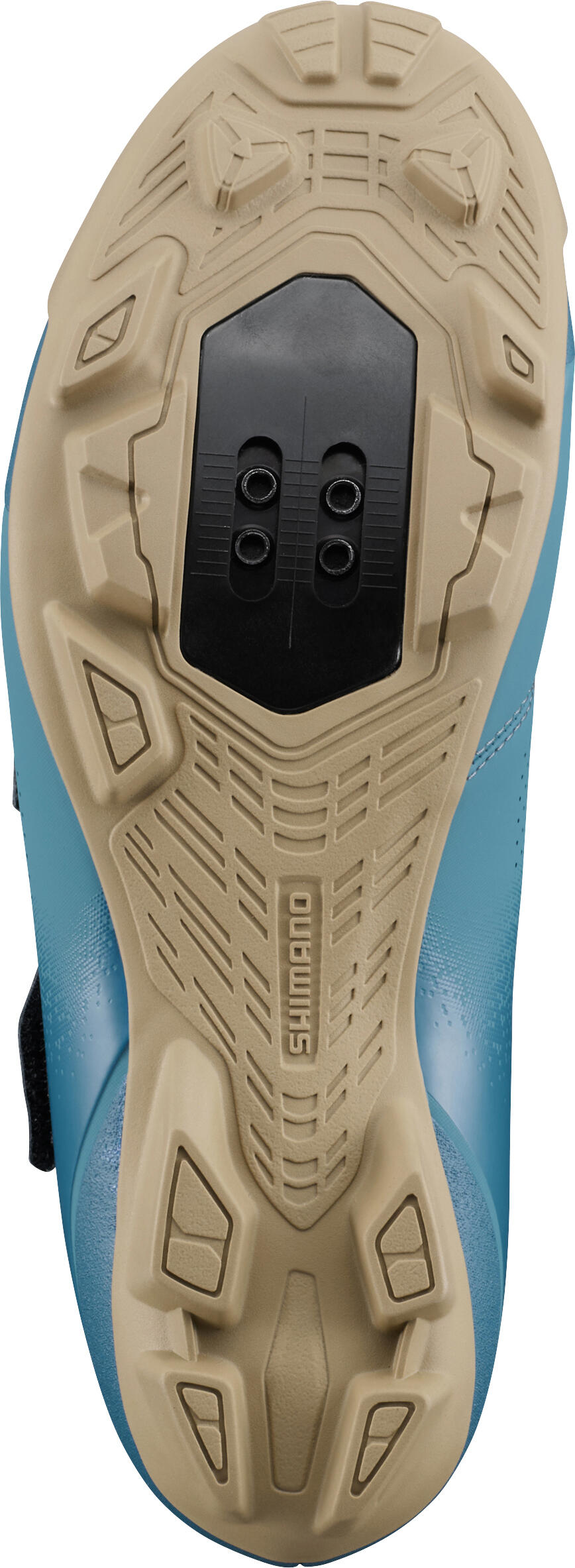 Chaussures de vélo VTT SH-XC102W, bleu aqua 2/4