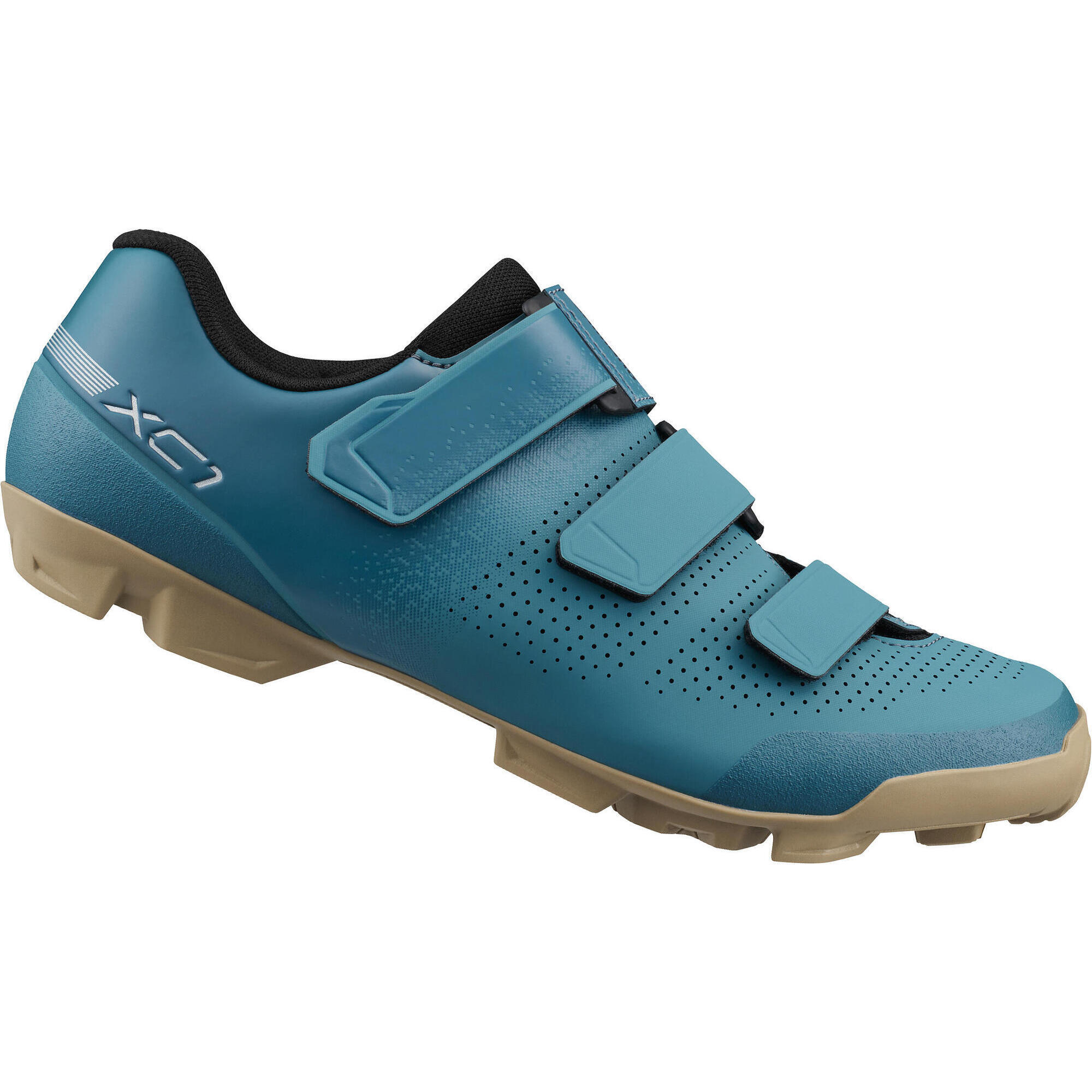 Shimano - Chaussures De Vélo Vtt Sh-xc102w, Bleu Aqua - Chaussures De Vélo - Bleu - 30 - 30,5 Cm - Decathlon