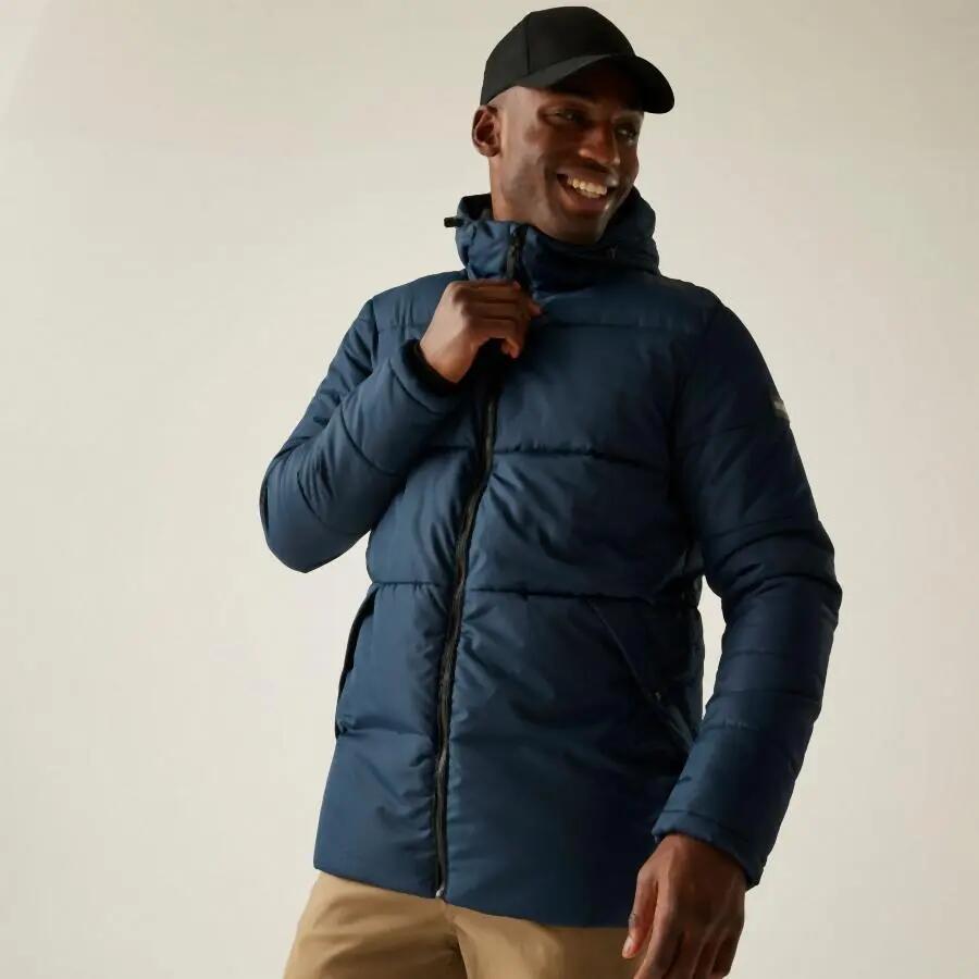 Marshgrave Wärmende Stepp-Kapuzenjacke für Herren 2/7