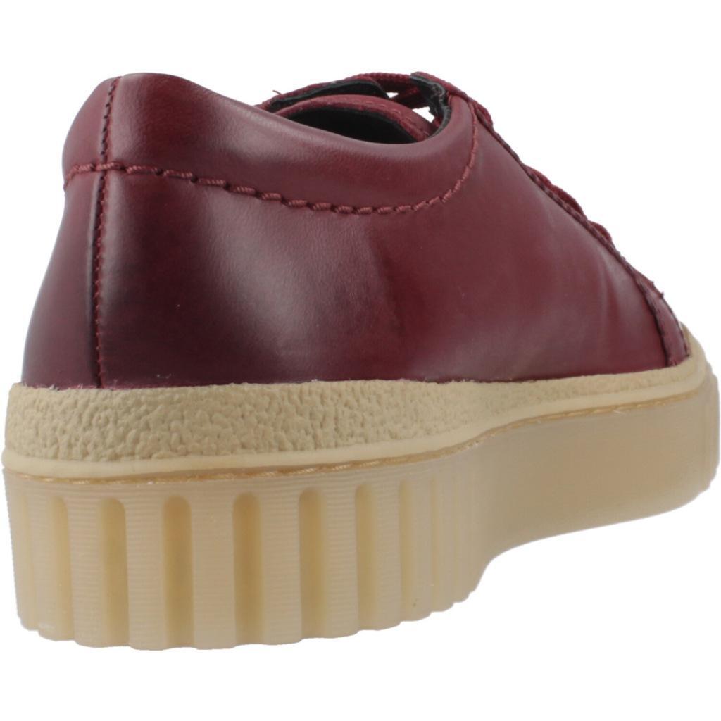 Baskets Clarks Modèle Mayhill Walk Couleur Bordeaux 3/5