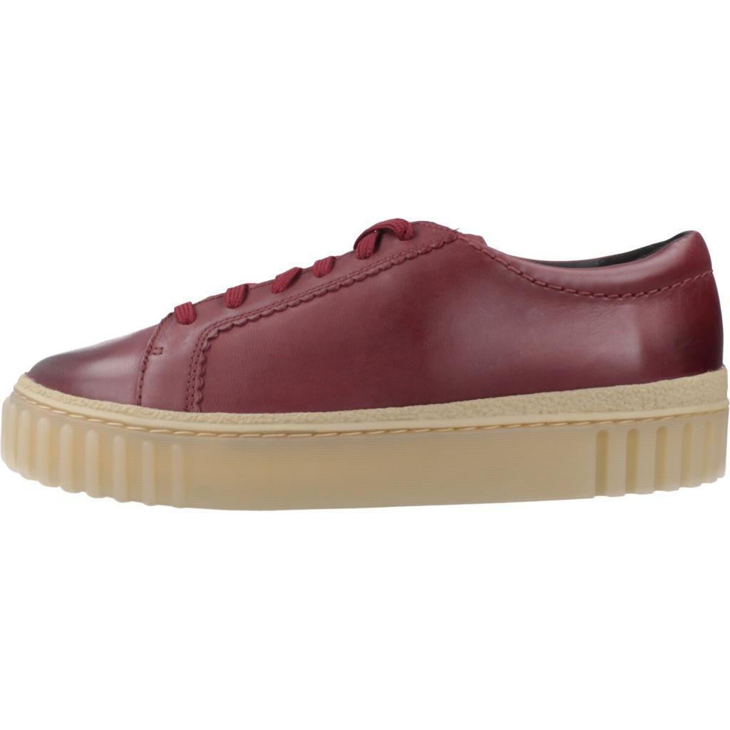 Baskets Clarks Modèle Mayhill Walk Couleur Bordeaux 2/5