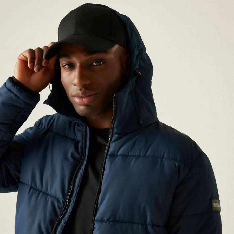 Marshgrave Wärmende Stepp-Kapuzenjacke für Herren 4/7