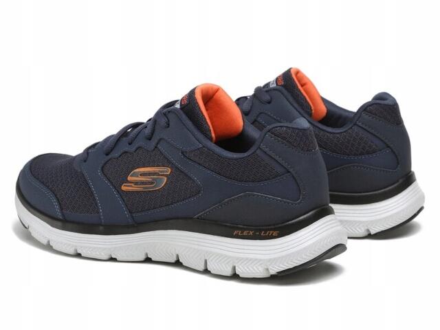 BUTY męskie SKECHERS FLEX ADVANTAGE 4.0 232225-NVY granatowe 45,5 5/7