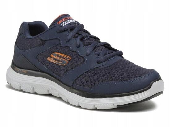BUTY męskie SKECHERS FLEX ADVANTAGE 4.0 232225-NVY granatowe 45,5