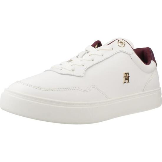 Scarpe Da Ginnastica Tommy Hilfiger Modello Elevated Court Sneaker Colore Bianco