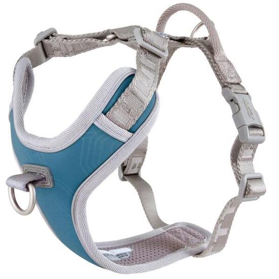 Harnais VENTURE No-Pull pour chiens gris Taille 0 35-40 cm