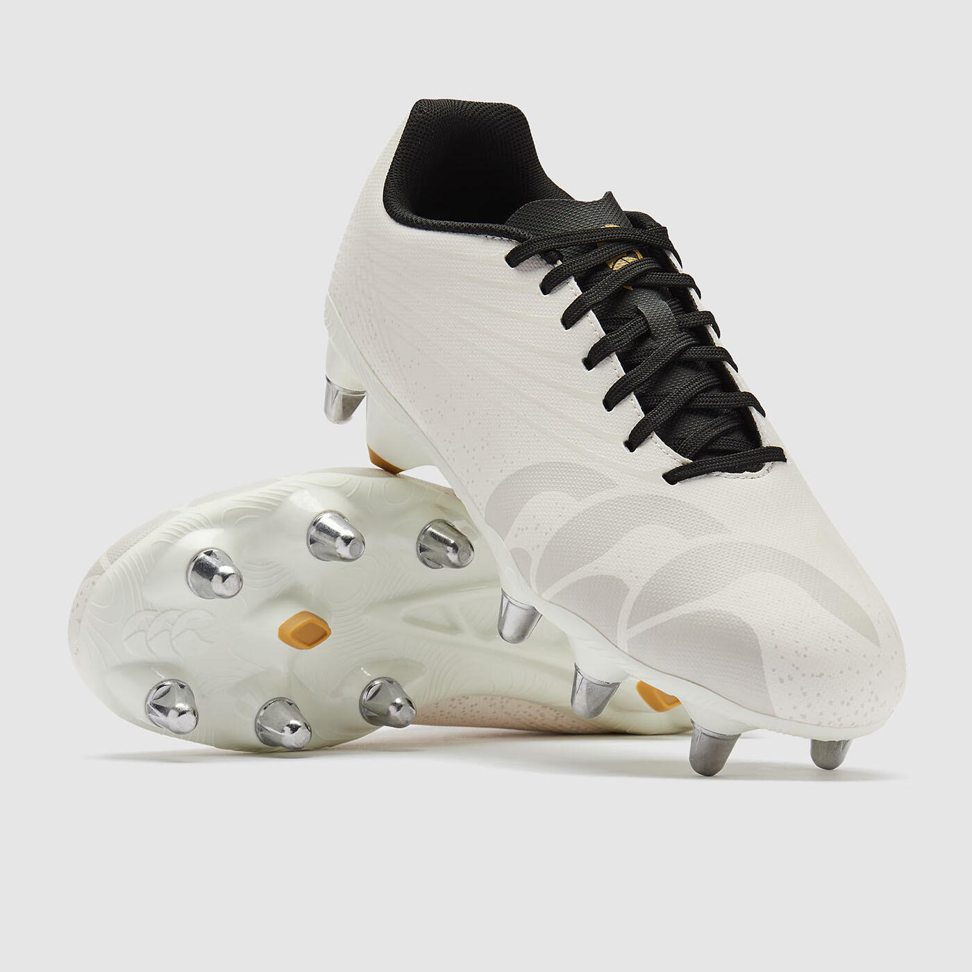 Canterbury Stampede Groundbreak Team SG scarpe da rugby bianche 5/6