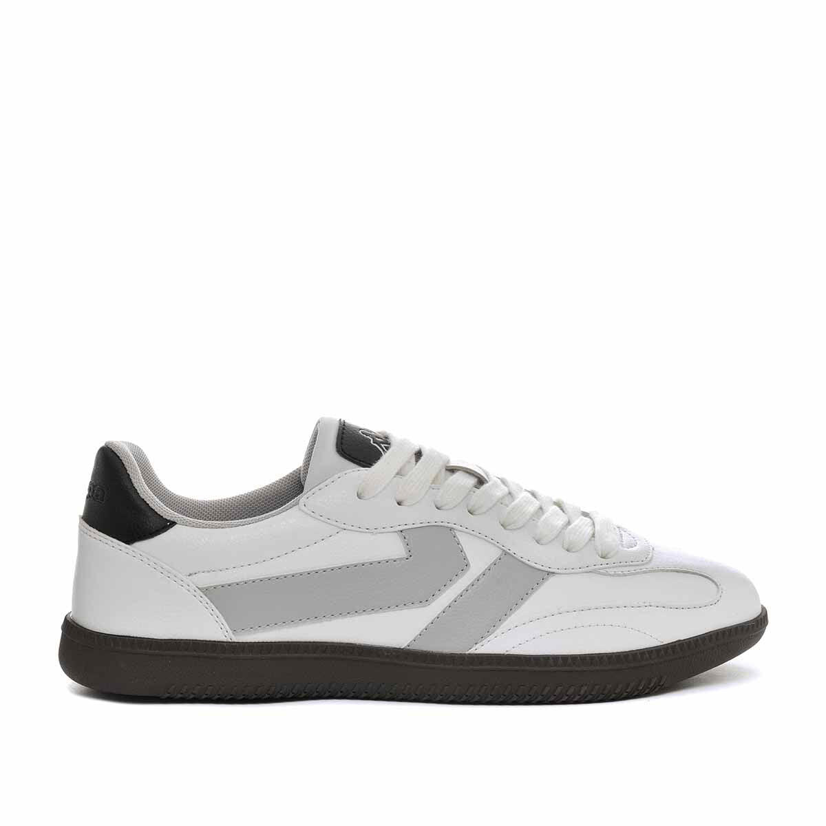 Sneakers bassa da uomo donna in poliuretano grigio da fitness 6/7
