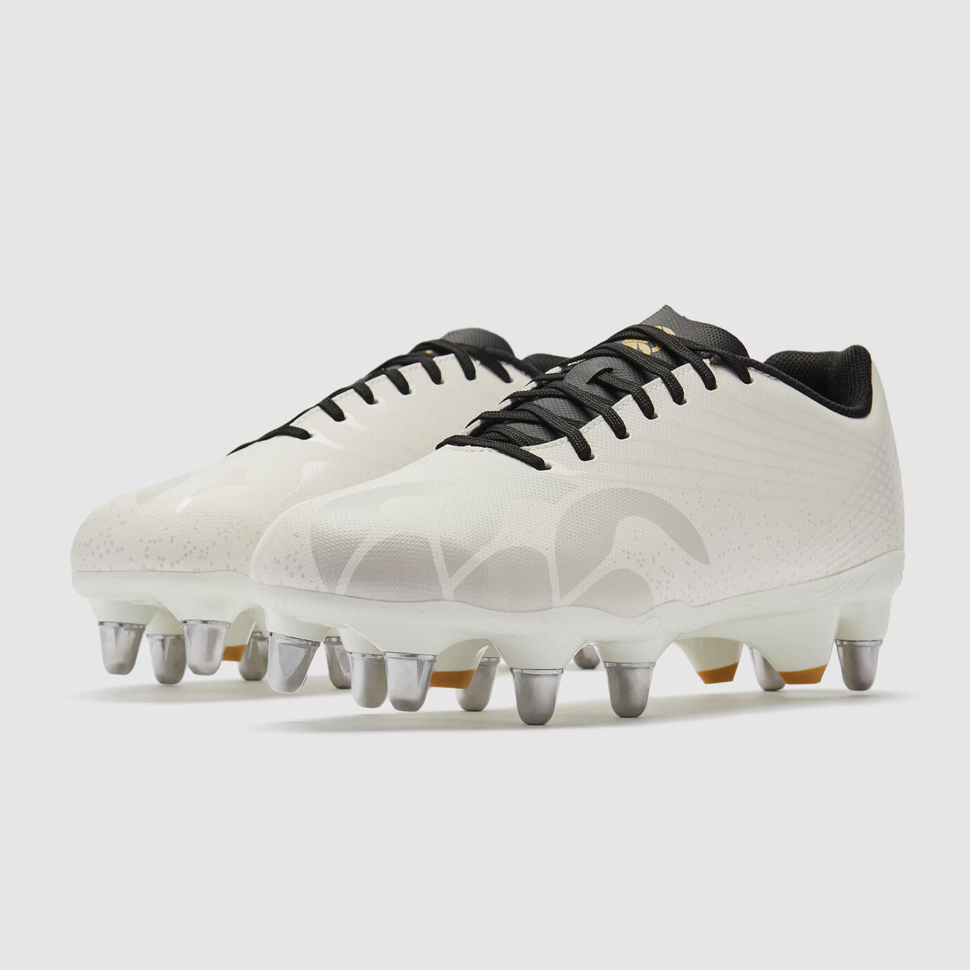 Canterbury Stampede Groundbreak Team SG scarpe da rugby bianche 6/6