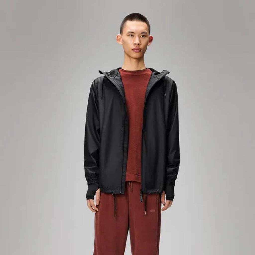Giacca Rains Modello 18370r Colore Nero 4/5