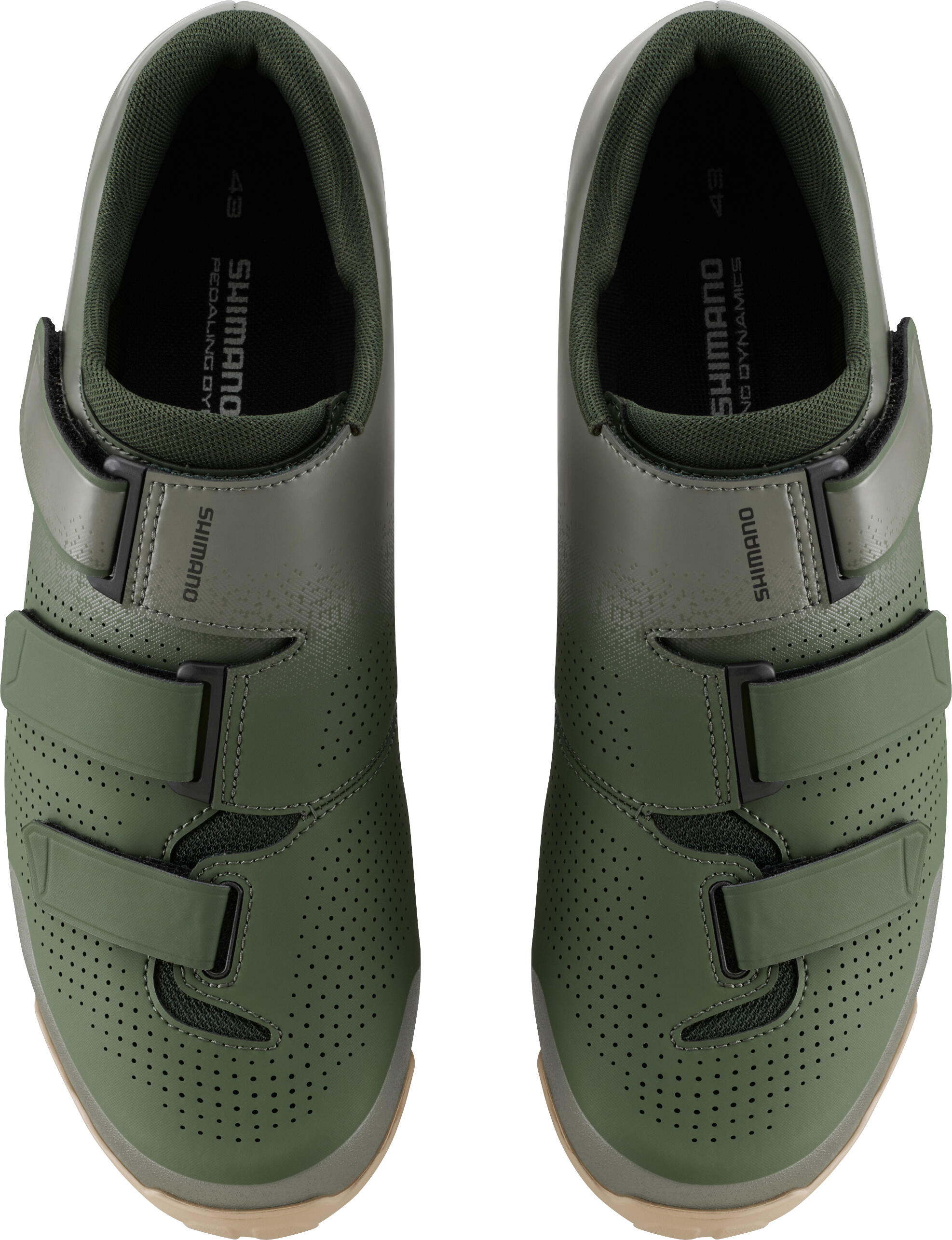 MTB - Fahrradschuhe SH-XC102,  oliv 3/4