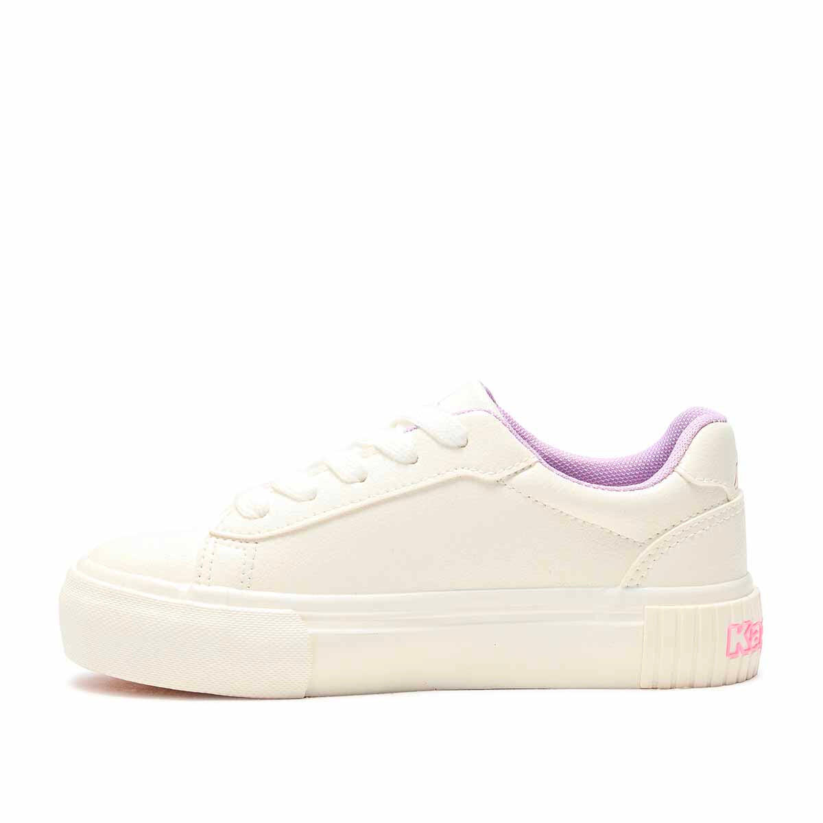 Baskets enfant Morine blanc, violet 2/4