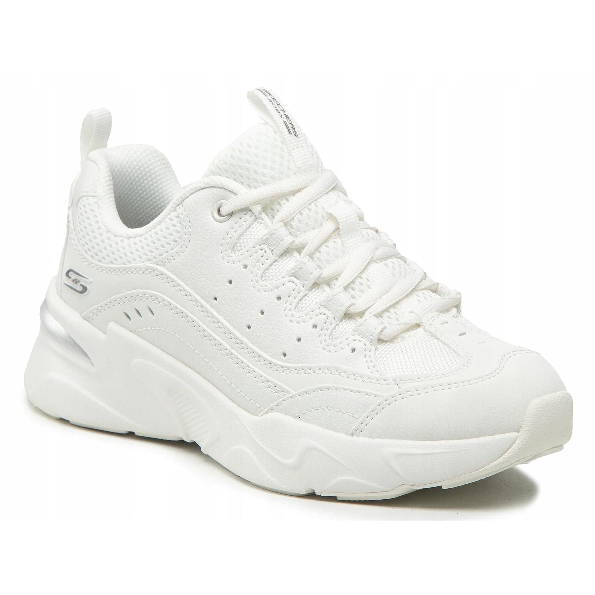 BUTY damskie SKECHERS BOBS BAMINA 117355-OFWT białe niskie na co dzień 36