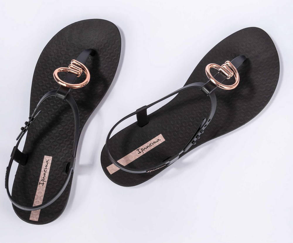 Sandalias Ipanema modelo IP 83656-BD172 NEGRO DORADO para mulheres 5/5