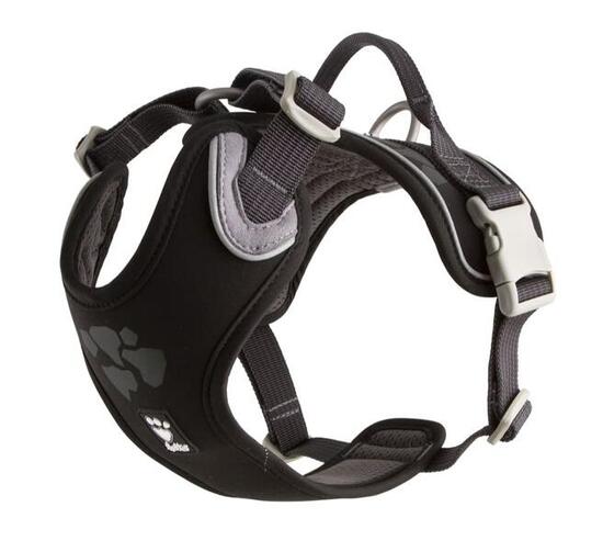 Harnais Weekend Warrior rembourré pour chiens noir Taille 4 100-120 cm