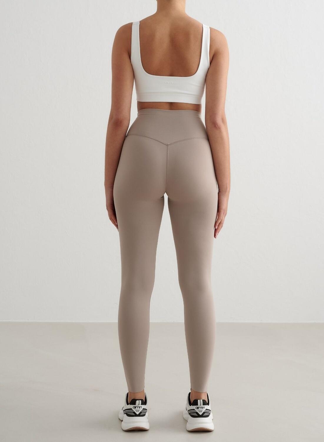 Femme Soutien-gorge de sport Encolure Carrée Blanc 4/6