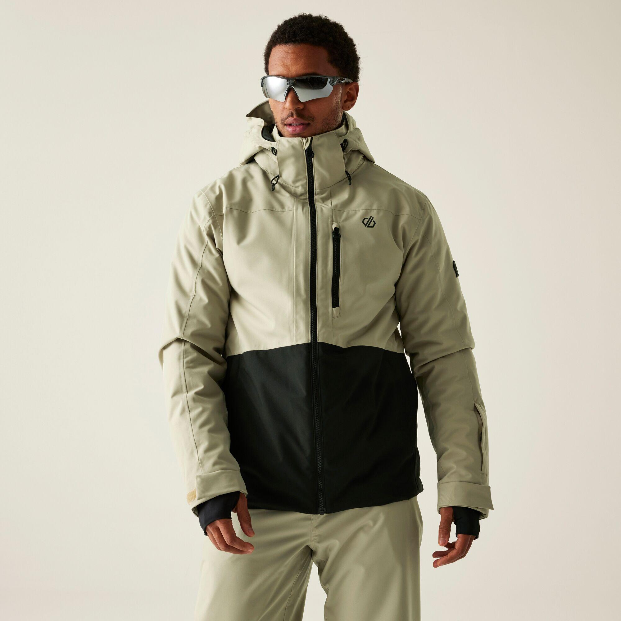 Dare 2b - Veste De Ski Imperméable Edge Iii Pour Homme - Doudoune Synthétique - Beige - Decathlon