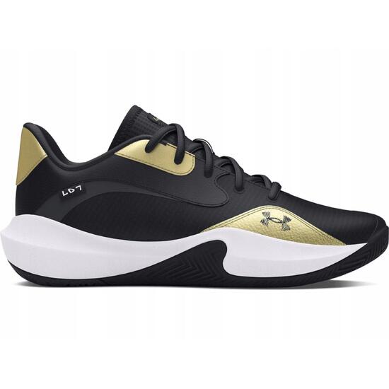 BUTY męskie UNDER ARMOUR LOCKDOWN 7 3027646-001 koszykarskie czarne 50,5