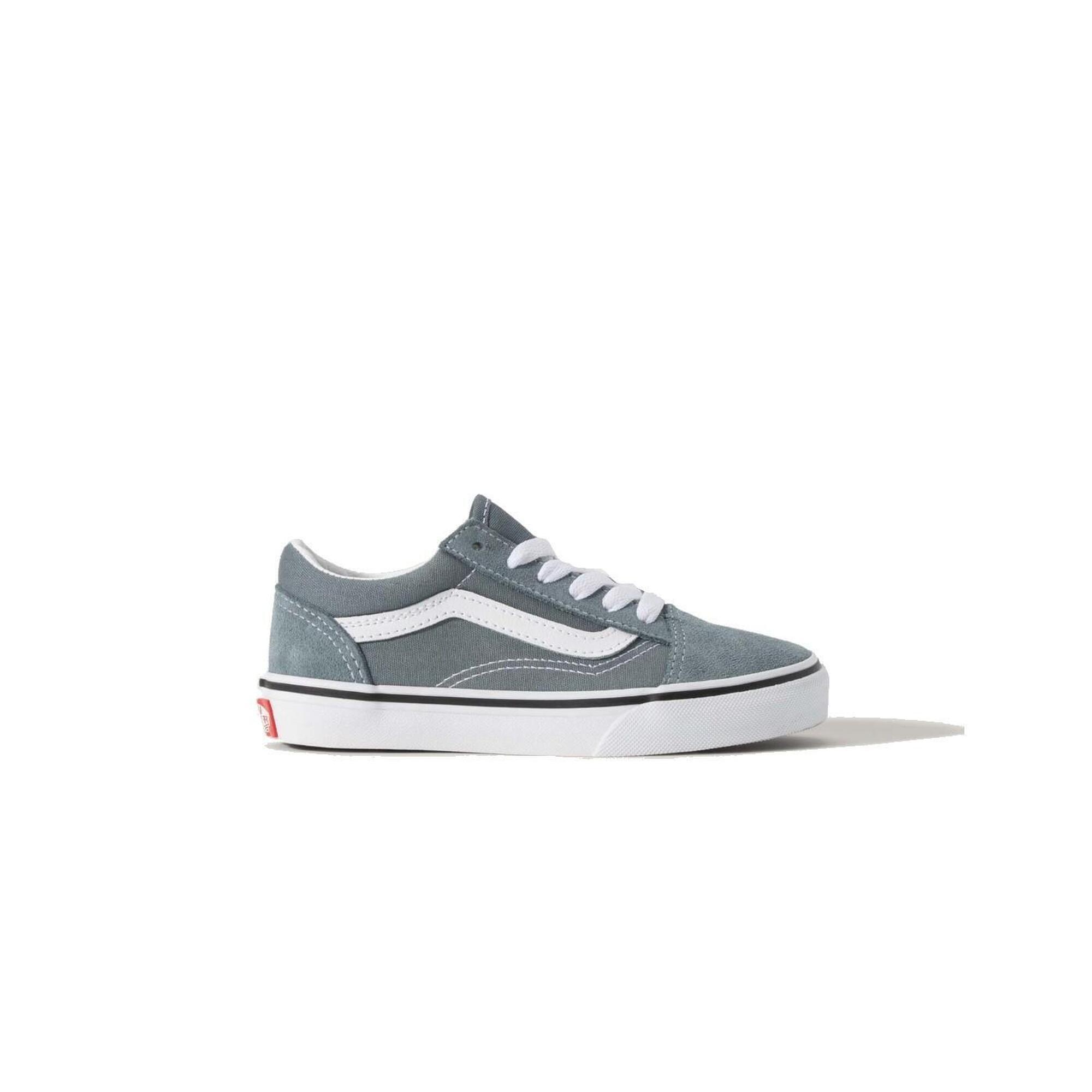 Vans - Chaussures Pour Enfant Vans Old Skool Bleu - Chaussures De Sport - Bleu - Decathlon