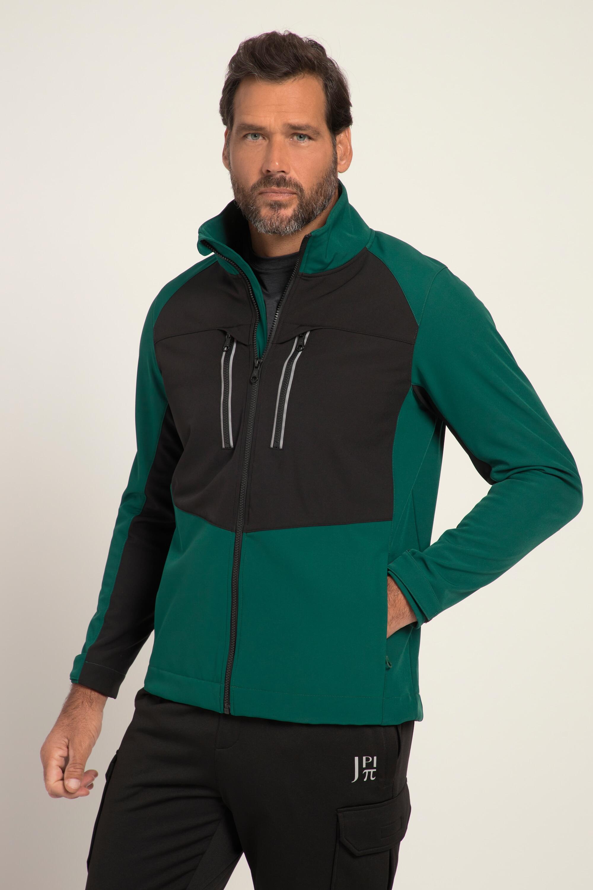 Hommes Veste Softshell collection Outdoor. Col montant 2/5