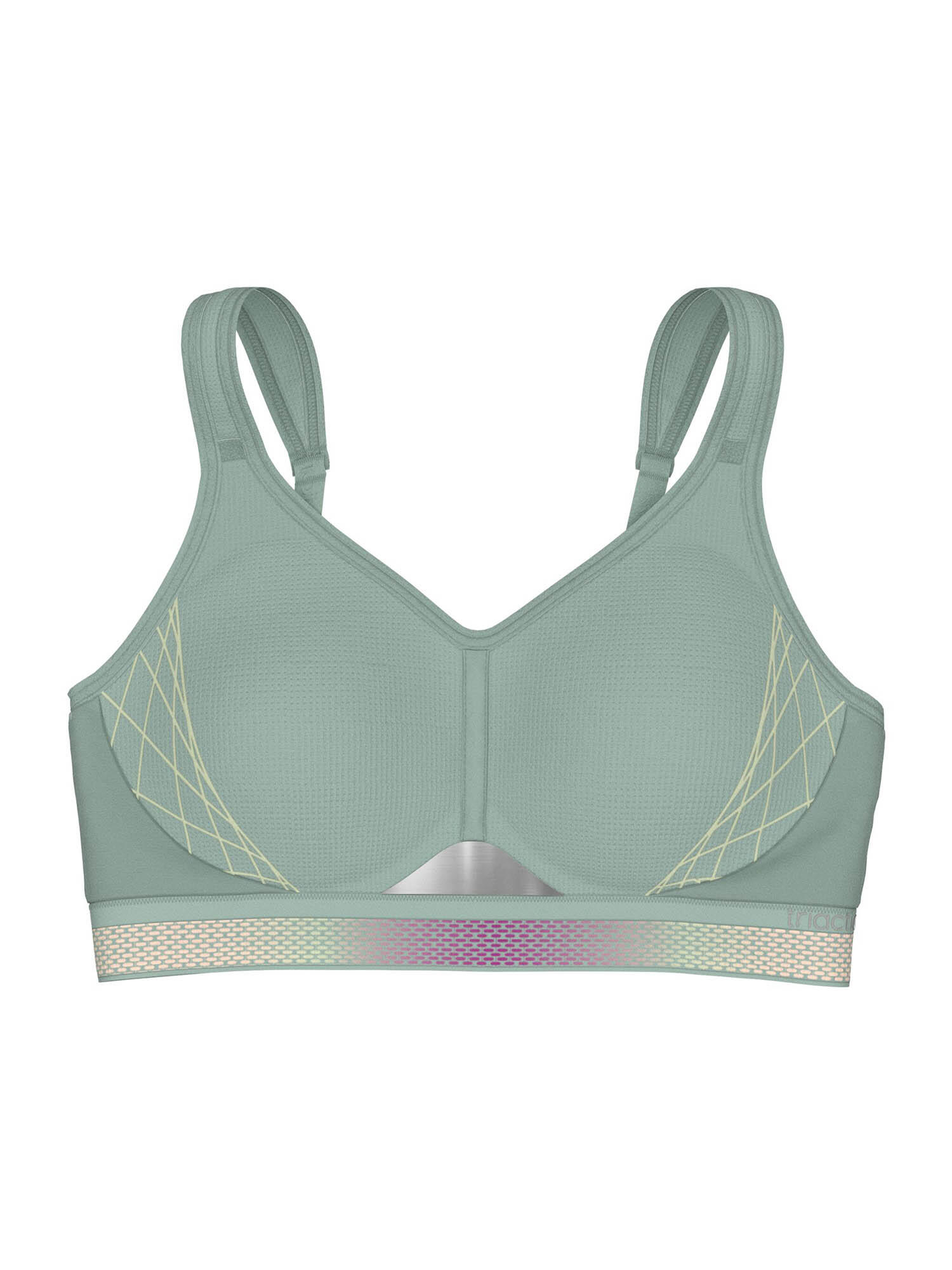 TRIUMPH Sport-BH maximaler Halt Damen - Triaction Cardio Flow hellgrün