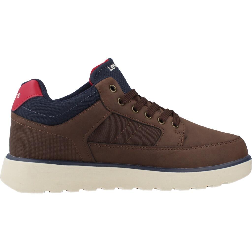 Baskets Levi's Modèle Montana Couleur Marron 4/5