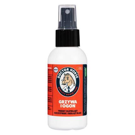 Grzywa i Ogon – Spray ułatwiający rozczesywanie i nadający blask z brokatem