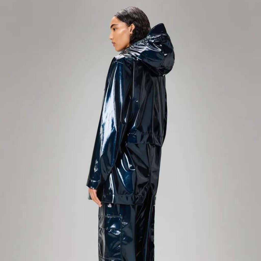 Chubasquero > Cortavientos Mujer Rains Bold Long Jacket W3 3/5