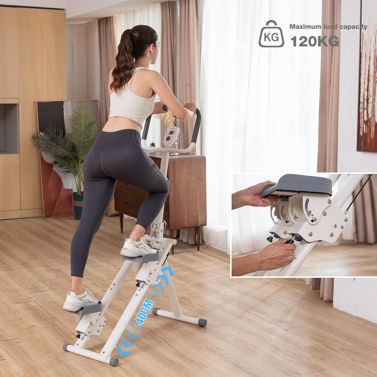 Trapklimmer Fitness-CITYSPORTS -Verstelbare Hoogte 3/7