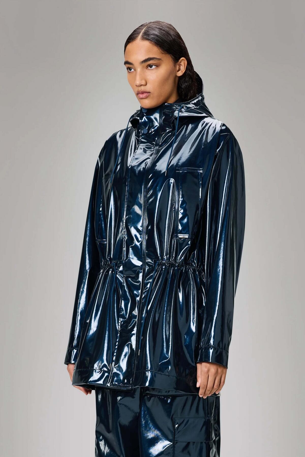 Chubasquero > Cortavientos Mujer Rains Bold Long Jacket W3 5/5