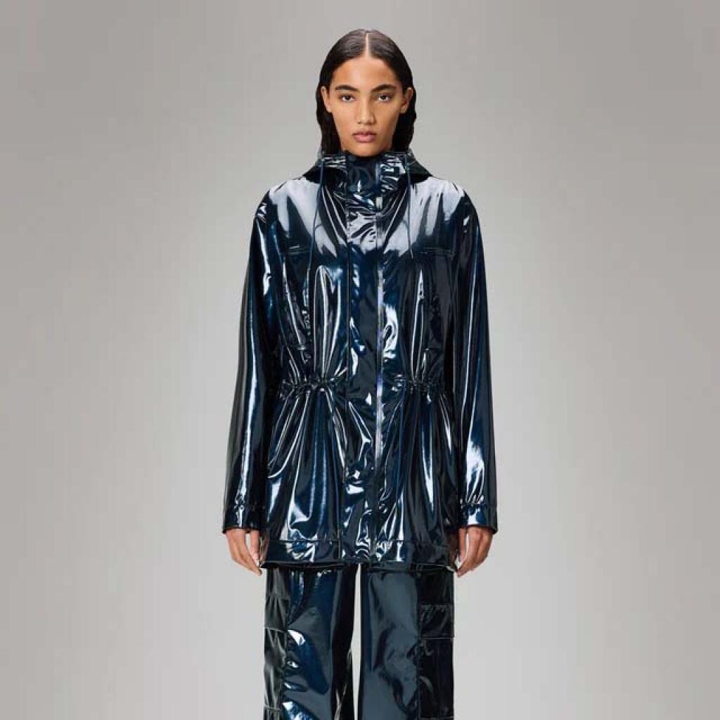 Chubasquero > Cortavientos Mujer Rains Bold Long Jacket W3 4/5