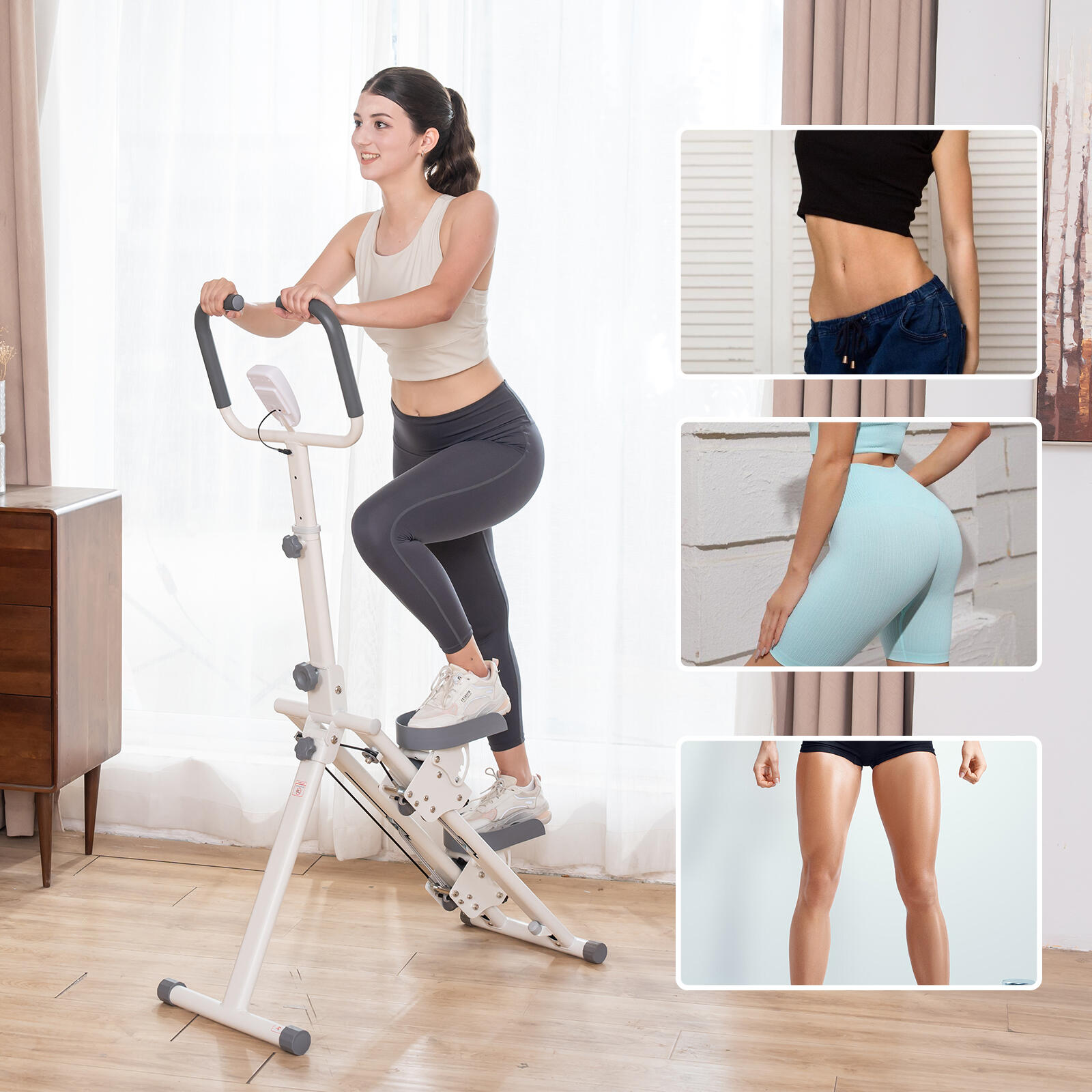 Trapklimmer Fitness-CITYSPORTS -Verstelbare Hoogte 5/7