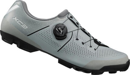 Mountainbike-Fahrradschuhe XC302 Breite Ausführung , grau