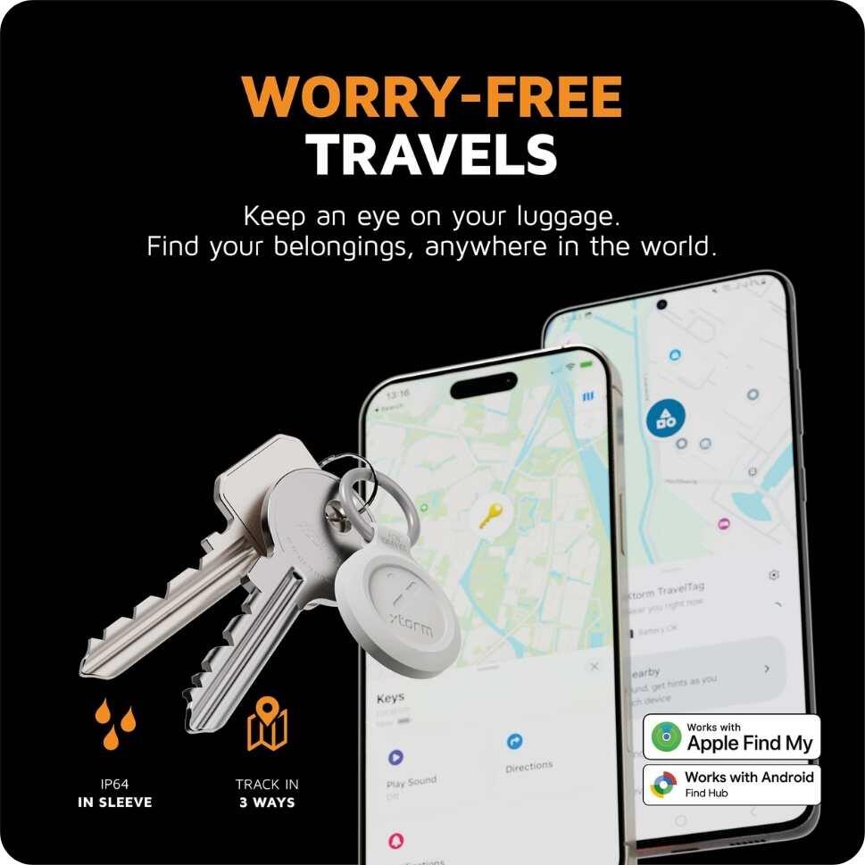 XTORM Lokalizator (Apple iOS Android) biały 6/7