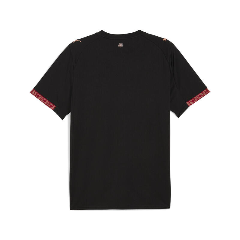 Tricou fotbal bărbați mânecă scurtă Third 25/26, negru PUMA
