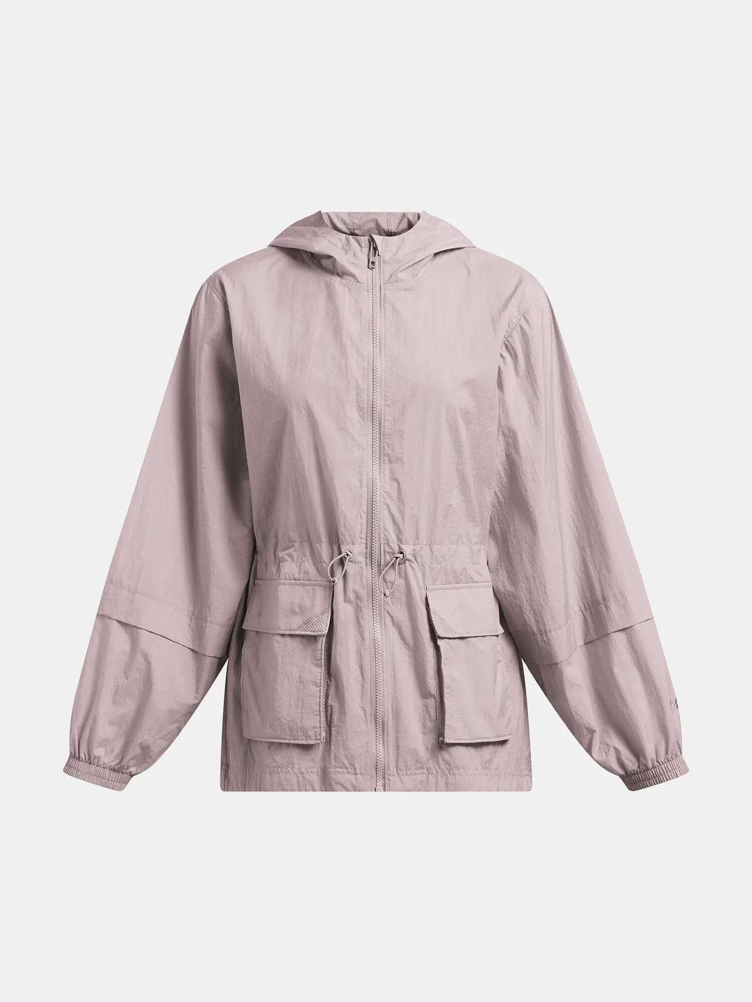 Női Under Armour Crinkle Woven Jacket kabát 3/5