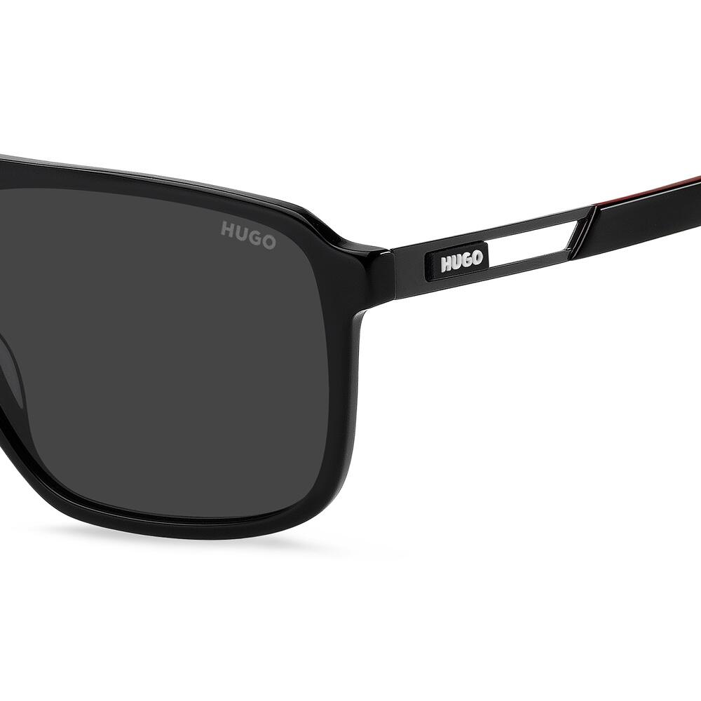 Zonnebril Hugo HG 1383/S 807 van Acetaat Heren 58 mm 3/4
