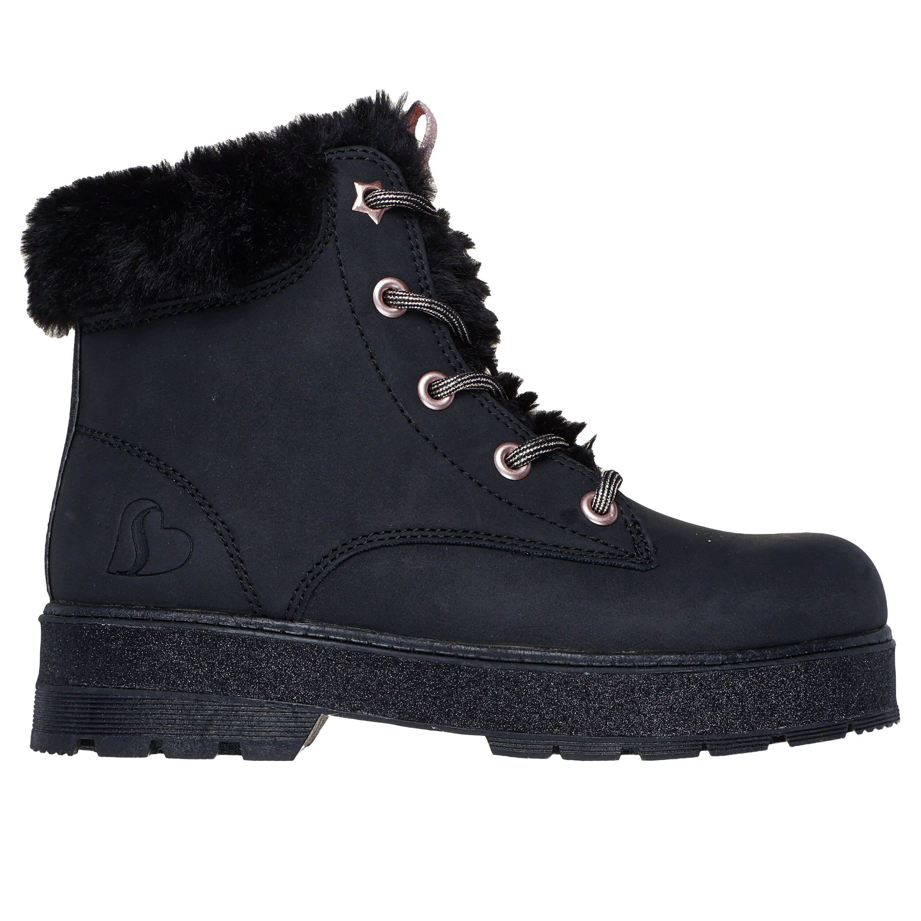 Skechers - Bottes D'Hiver Fille Skechers Street Glitz - Baskets - Noir - Decathlon