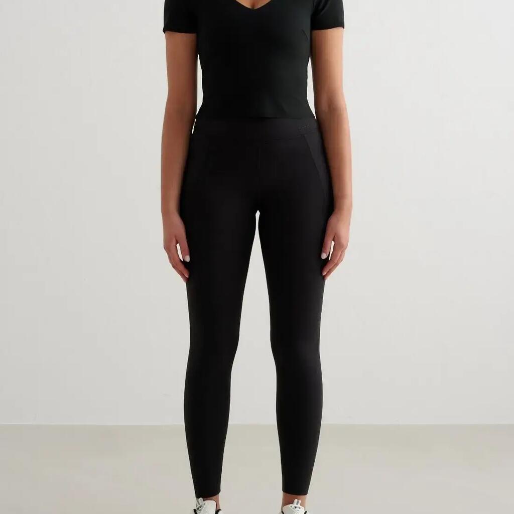 Women's Tights High-Waisted Squat Proof With Pockets Sense Black
