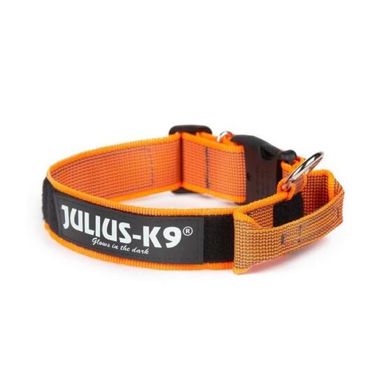 Color & Gray K9® Halsband mit Griff SMALL 40 mm schwarz