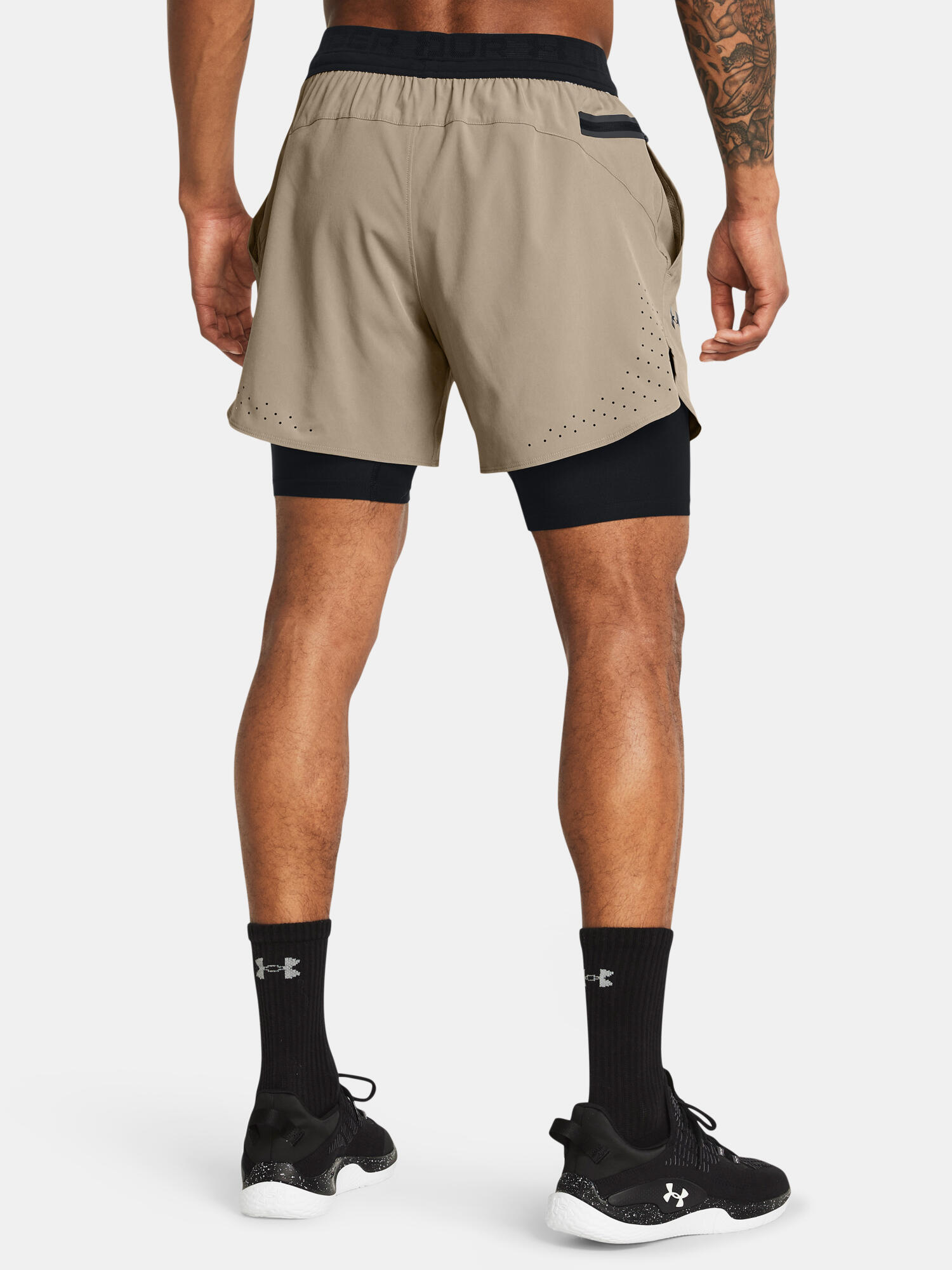 Spodenki Męskie Sportowe Under Armour Vanish Elite 2in1 Short 2/6